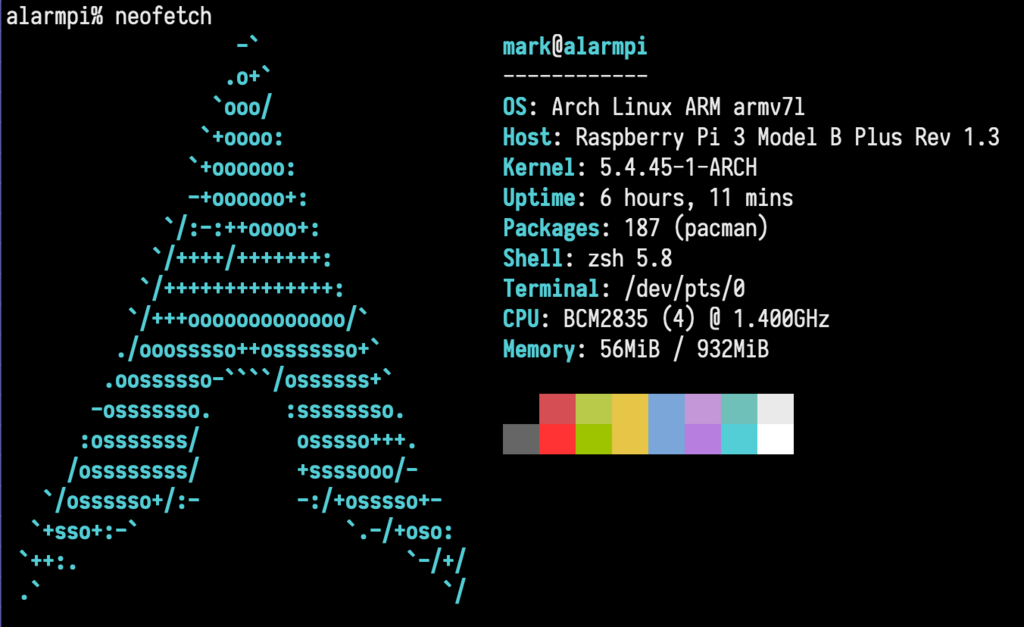 Pi Arch Memory